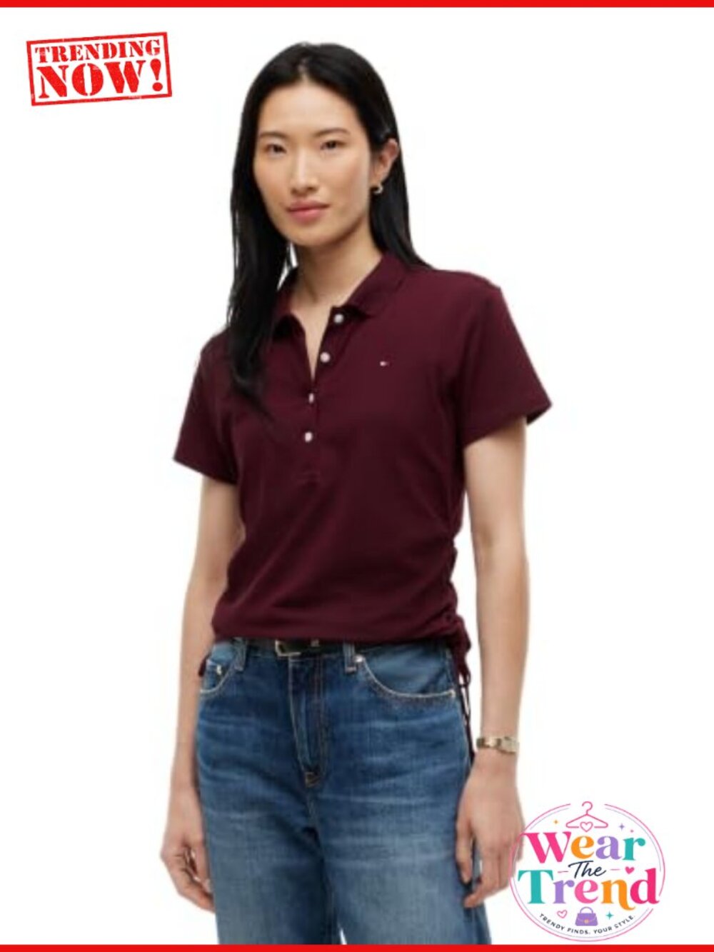 Cotton Pique Short Sleeve Polo Shirt Classic Fit Stretch